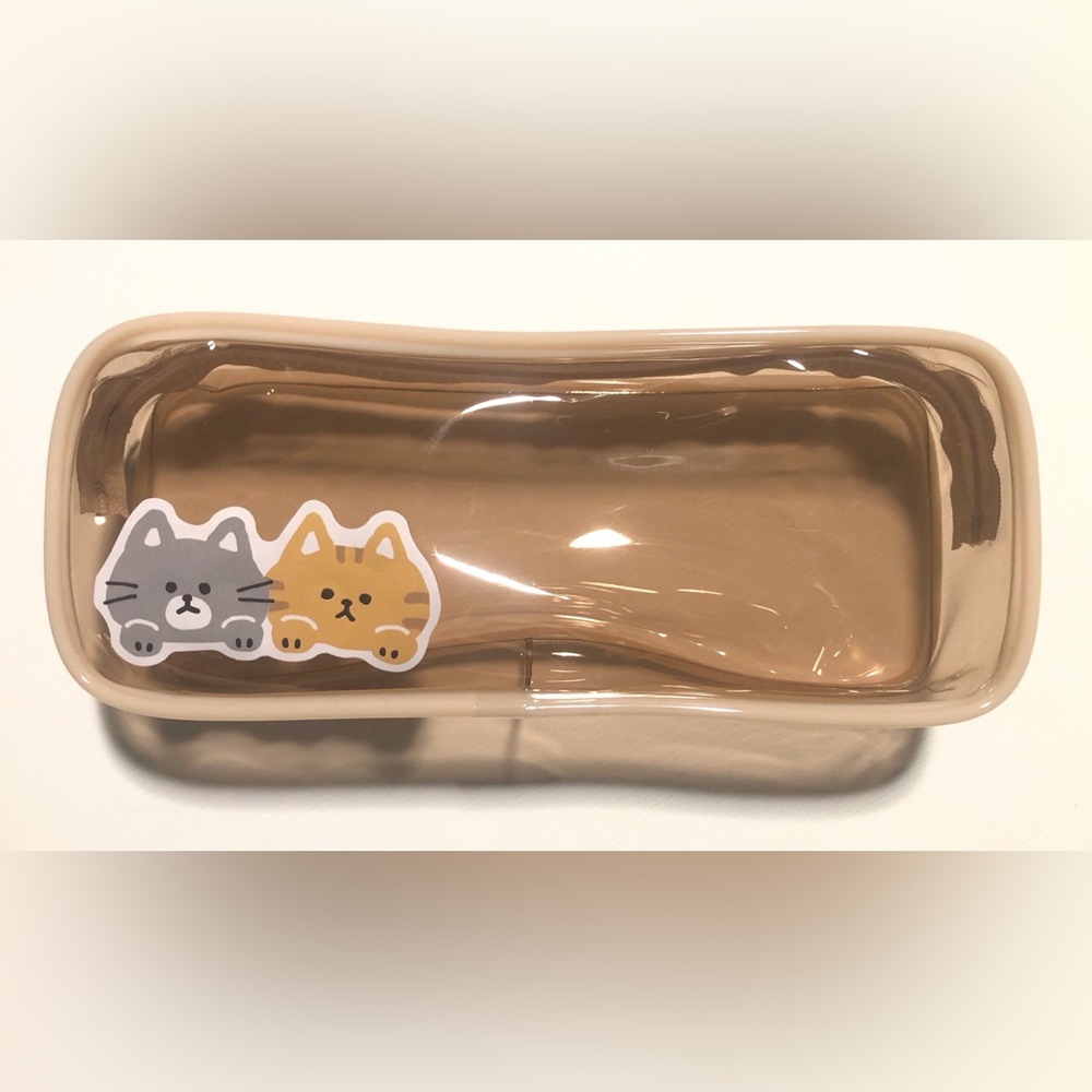 Cats Zippered Pouch - never used